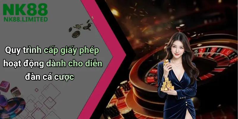 Quy trình cấp giấy phép hoạt động dành cho diễn đàn cá cược